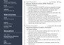 write and design a medical resume CV for doctor nurse graduate